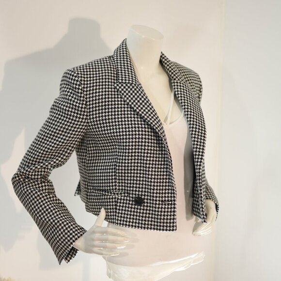 ZARA Cropped BLAZER Size XS NWT - Picture 2 of 6